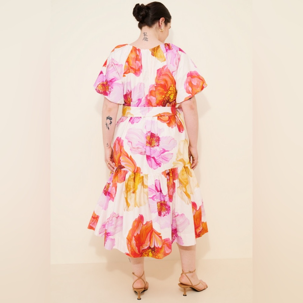 Anthropologie Short-Sleeve Midi Tent Dress - Picture 2 of 5